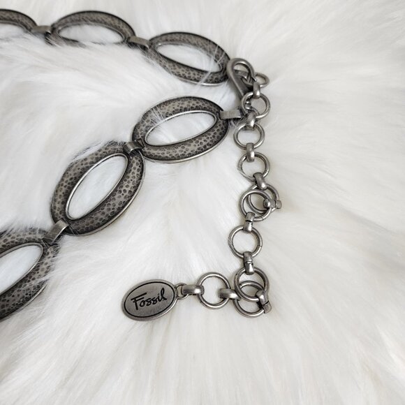 Fossil Hammered Loop Belt - Picture 2 of 4